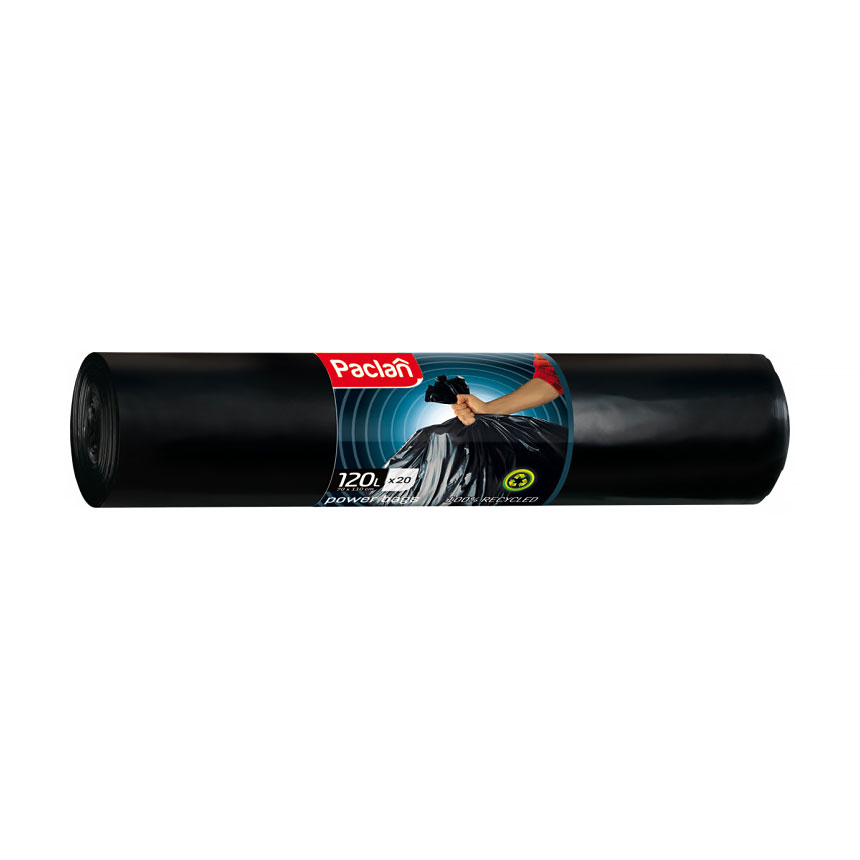 Пакети для сміття Paclan Power Bags 120 л, 20 шт